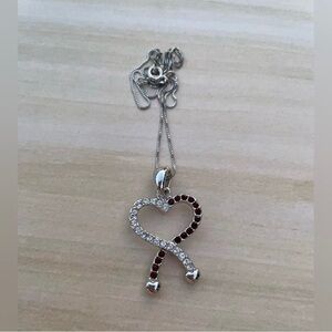 2/$40 - Swarovski Heart Necklace